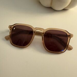 Madewell Tan Square Sunglasses